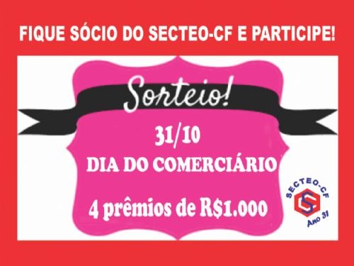 Registro da publicação: AINDA DÁ TEMPO DE PARTICIPAR DO SORTEIO