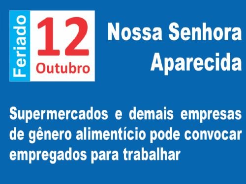 Registro da publicação: APENAS EMPRESAS DE GÊNEROS ALIMENTÍCIOS PODE CONVOCAR EMPREGADOS PARA TRABALHAR