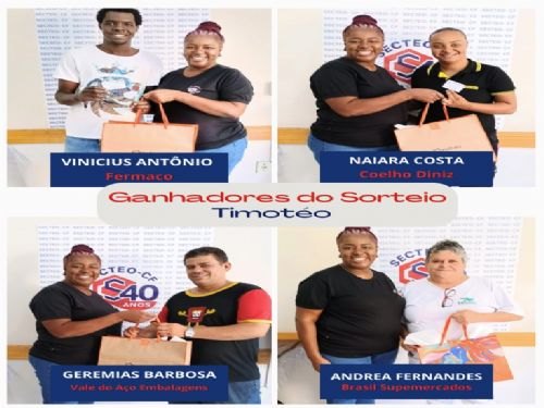 A união também se celebra em Timóteo
