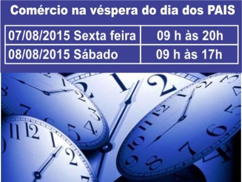 Registro da publicação: COMÉRCIO FUNCIONA ATÉ MAIS TARDE NESTA SEXTA E SÁBADO