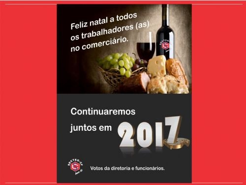 Registro da publicação: FELIZ NATAL COMERCIÁRIOS