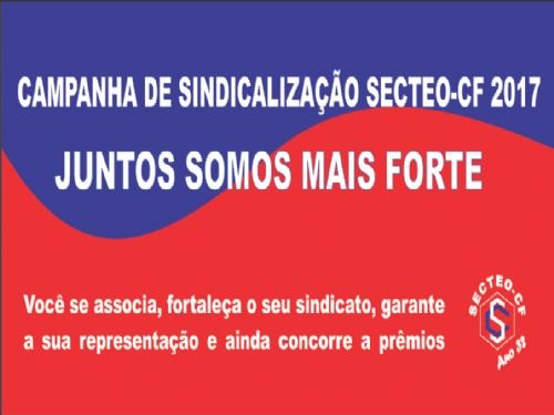 Registro da publicação: IMPORTÂNCIA DA SINDICALIZAÇÃO