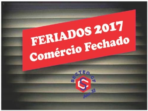 Registro da publicação: LISTA DE FERIADOS NACIONAIS E MUNICIPAIS