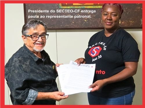 A representação acontece no diálogo
