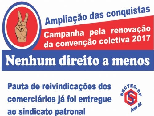 Registro da publicação: NEGOCIAÇÃO POR MELHORIA SALARIAL E SOCIAL VAI COMEÇAR