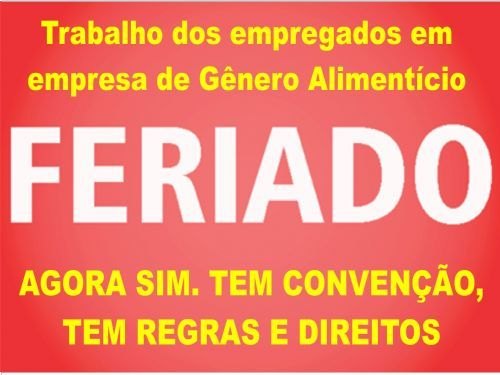 Registro da publicação: SECTEO-CF ASSINA CONVENÇÃO PARA FUNCIONAMENTO DE SUPERMERCADOS E SIMILARES EM ALGUNS FERIADOS DO SEGUNDO SEMESTRE/2020