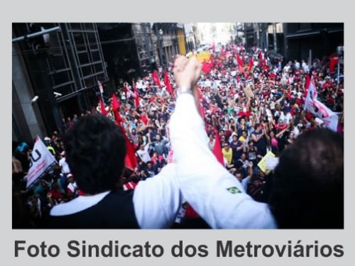 Registro da publicação: Somos todos metroviários – pela anulação das demissões